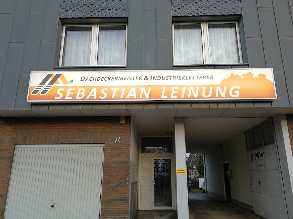 Dachdeckermeister & Industriekletterer Sebastian Leinung