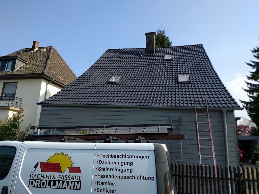 Dach Hof Fassade Drollmann