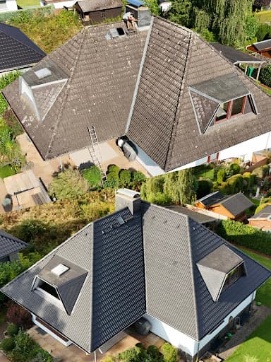 MS Dach GmbH Dachreinigung Dachbeschichtung Dachrinnenreinigung — Kundenfoto