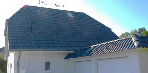 MS Dach GmbH Dachreinigung Dachbeschichtung Dachrinnenreinigung — Kundenfoto